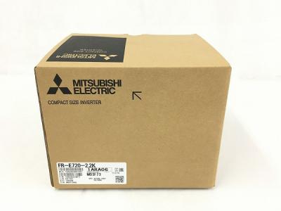 MITSUBISHI ELECTRIC 三菱電機 FR-E720-2.2K コンパクトサイズ インバータ FREQROL-E700 シリーズ