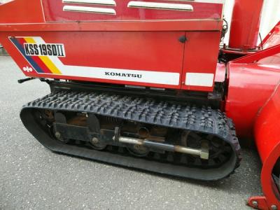 長野県 長野市 コマツ ユキダス 19馬力 除雪機 KSS19SDII 2段 長野県 長野市 コマツ ユキダス 19馬力 除雪機 KSS19SDII 2段
