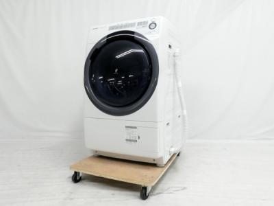 SHARP シャープ ES-S7C-WR ななめ型 ドラム式 洗濯機 洗濯 乾燥機 7kg 大型