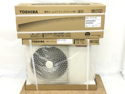 未使用 未開封品 東芝ルームエアコン室内機RAS-2210T 室外機RAS-2210AT
