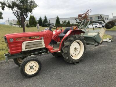 鳥取 米子 ヤンマー トラクター YM1610 2WD 16馬力 489H ロータリー RS1303 付 トラクタ 農機具 エンジン始動OK 直