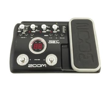 ZOOM ズーム G2.1u ギター エフェクター アダプター付 音響機材 音楽機器