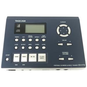 TASCAM ポータブルCDプレーヤー CD-VT2 トレーナー