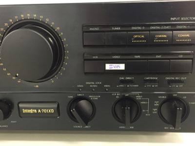 ONKYO integra A-701XD アンプ ブラック a-701xd