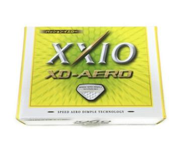 ダンロップ XXIO ゼクシオ XD-AERO パッションイエロー ゴルフボール 計6球