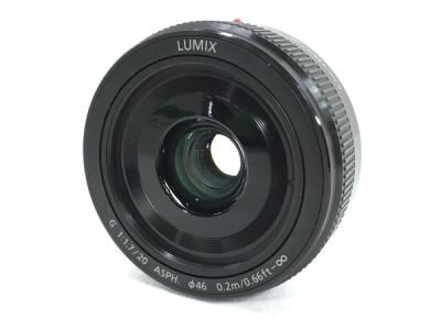 Panasonic パナソニック LUMIX G 20mm/F1.7 II ASPH. H-H020A カメラレンズ 単焦点