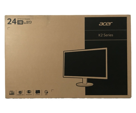 Acer K242HLbid PCモニター 24インチワイドモニタースマホ/家電/カメラ