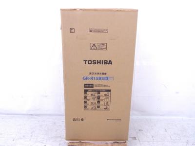 TOSHIBA GR-R15BS 冷蔵庫 家電 153L 2ドア 大型