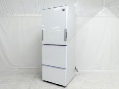 SHARP SJ-GW36D ピュアホワイト プラズマクラスター 356L 3ドア 冷蔵庫 楽 大型