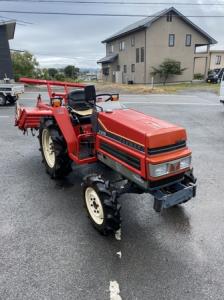 長野県 東御市 ヤンマー トラクター F215D 4WD 21馬力 1379h パワステ 倍速ターン 自動水平 逆転PTO 農機具 農業機械 直