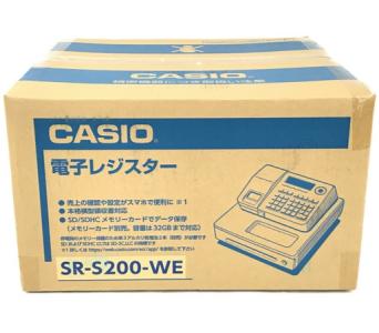 CASIO SR-S200-WE 電子レジスター Bluetoothレジスター カシオ
