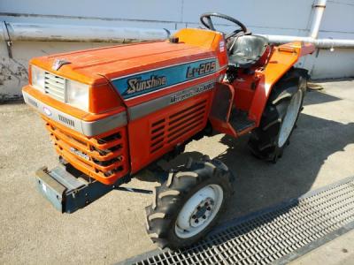 鳥取県 鳥取市 クボタ L1-205D トラクター 20馬力 4WD 1295H ロータリー付 KUBOTA 農機具 訳あり
