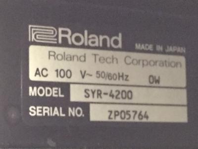 Roland SYR-4200 17Uシステムラック ローランド 楽器 機材 Roland SYR-4200 17Uシステムラック ローランド 楽器 機材