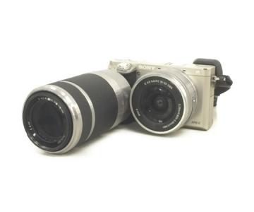 SONY カメラ α6000 ILCE-6000Y-S ソニー ダブルズームレンズキット
