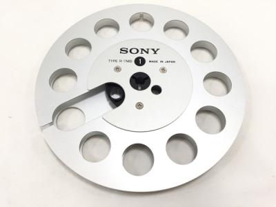 SONY 空リール METEL REEL R-7MB シルバー オープンリール 箱付き 音響