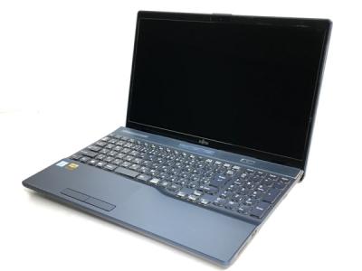 FUJITSU FMV LIFEBOOK FMVA77C2LG ノートPC Core i7-8550U 1.80GHz 8GB HDD 1.0TB SSD 128GB 15型 メタリックブルー 富士通