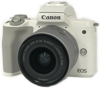 Canon ミラーレスカメラ EOS Kiss M EF-M15-45 IS STM レンズキット キャノン