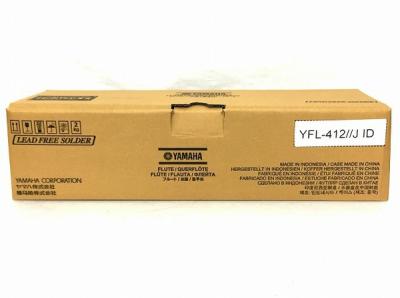 YAMAHA ヤマハ YFL-412 フルート スタンダード 管楽器 Eメカなし ケース付き