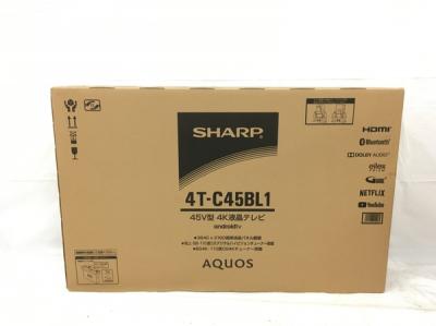 SHARP AQUOS 4T-C45BL1 4Kダブルチューナー内蔵 45型 液晶テレビ