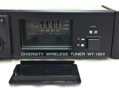 美品！TOA ダイバーシティワイヤレスチューナー WT-1824 はめ込ん