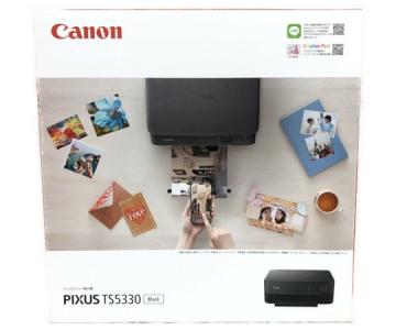 Canon PIXUS TS5330 インクジェット プリンター 複合機 ブラック ピクサス キャノン 家電