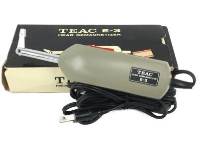 TEAC ティアック E-3 ヘッドイレーサー テープレコーダー ヘッド 消滋器 帯磁解消器