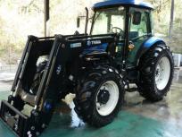 宮崎県 日南市発 ニューホランド TD5050 トラクター 約3058h キャビン フロントローダー 4WD パワステ 農業 農機具