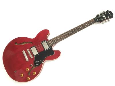 Epiphone DOT CH 335 タイプ チェリー セミアコ ギター