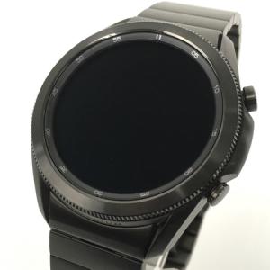 SAMSUNG サムスン SM-R840NTKAXJP Galaxy Watch3 Titanium 45mm ギャラクシーウォッチ スマートウォッチ