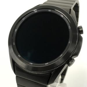 SAMSUNG サムスン SM-R840NTKAXJP Galaxy Watch3 Titanium 45mm ギャラクシーウォッチ スマートウォッチ