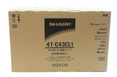 SHARP 4T-C43CL1 4K液晶テレビ シャープ 43V型