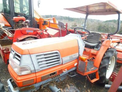 クボタ GL220 BSMARP トラクター 22馬力 4WD パワステ 倍速 自動水平 ロータリー 直