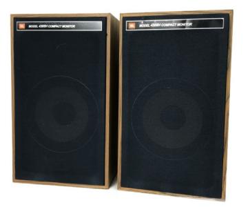 JBL 4305H 20cm 2Way コンパクト モニター スピーカー オーディオ