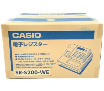 CASIO SR-S200-WE 電子レジスター Bluetoothレジスター カシオ