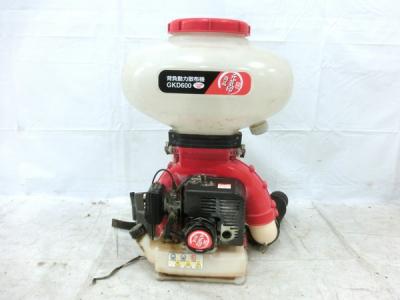 栃木県 小山市 丸山 GKD600 背負い式 動力散布機 1キロ剤対応 25L 散布機 農機具 農業機械