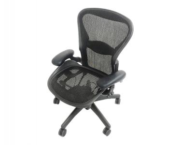 HermanMiller ハーマンミラー アーロンチェア AE123AWB BK オフィス 家具 訳あり