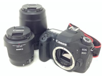 Canon EOS 80D ボディ デジタル 一眼レフ カメラ 有効画素数 2420万 オールクロス 45点AF