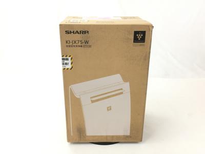 SHARP 加湿空気清浄機 KI-JX75-W プラズマクラスター 25000 21畳用