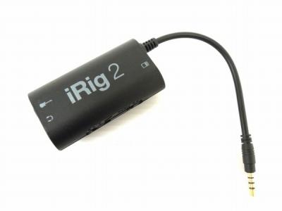 IK Multimedia iRig 2 アイリグ ギター ベース用 モバイル インターフェース