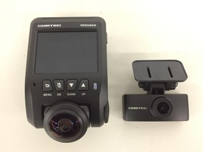 COMTEC ドライブレコーダー HDR360GW 高性能 リヤカメラ GPS 家電 コムテック