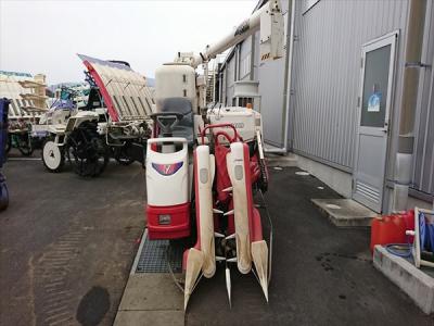 受賞セール茨城県 土浦市 ヤンマー GC216 16馬力 2条刈 コンバイン 277時間 装備品 農機具 農業機械