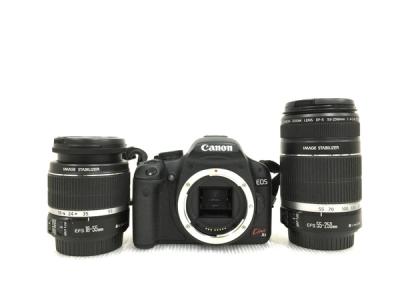 Canon EOS Kiss X3 EFS 18-55mm 55-250mm ダブルズームキット 一眼カメラ キヤノン
