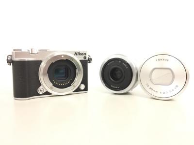 Nikon ニコン ミラーレス一眼 Nikon 1 J5 ダブルレンズキット シルバー デジタル カメラ