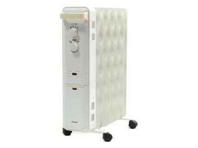 アイリスオーヤマ IWH-1210K-W ウェーブ型 オイルヒーター