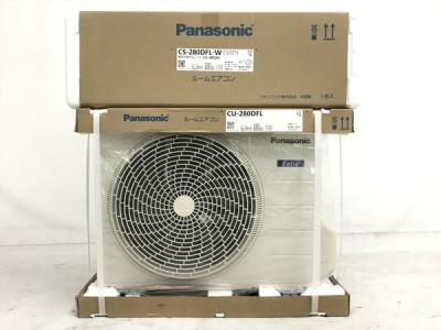 Panasonic エアコン CS-280DFL-W CU-280DFL インバーター冷暖房除湿 ルームエアコン 家電 インバーター冷暖房除湿
