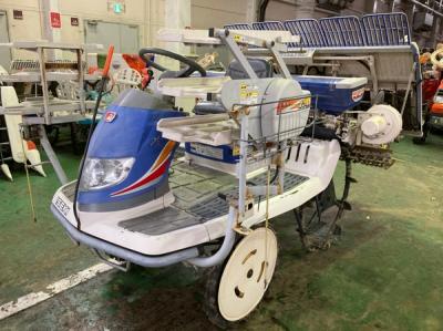 中古農機具－イセキ 5条植え 田植機 さなえ PG53D 施肥機付き
