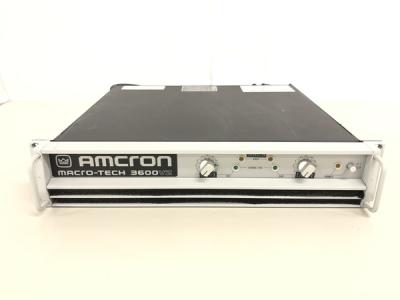 AMCRON MACRO-TECH 3600 VZ パワーアンプ オーディオ