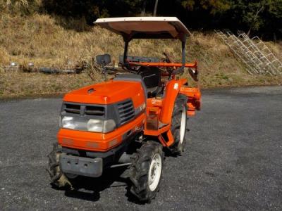 クボタ GL220 BSMARP トラクター 22馬力 4WD パワステ 倍速 自動水平 ロータリー 直
