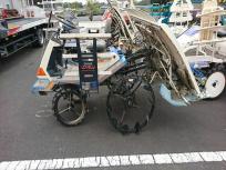 宮城県 加美郡 イセキ 6条植 田植機 PA600D ガソリン エンジン始動 不可 ロータリー式 現状品