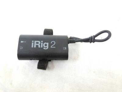 IK Multimedia iRig 2 アイリグ ギター ベース用 モバイル インターフェース